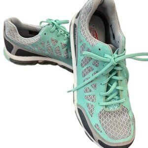 Red Wing Steel Toe Shoes Womens Athletic Sneakers Size 10 Mint Green & Gray Mesh
